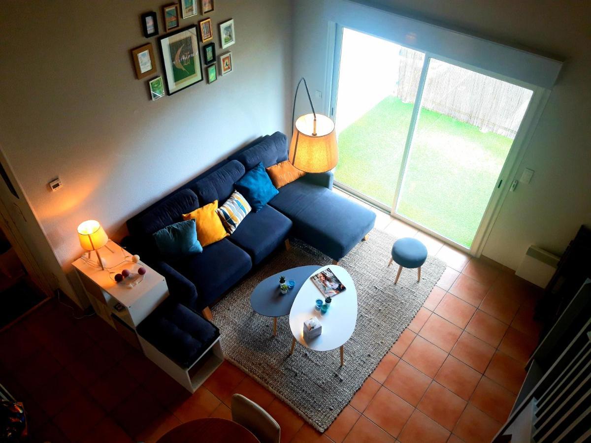 T3 Duplex Lumineux En Centre-Ville Soustons Luaran gambar